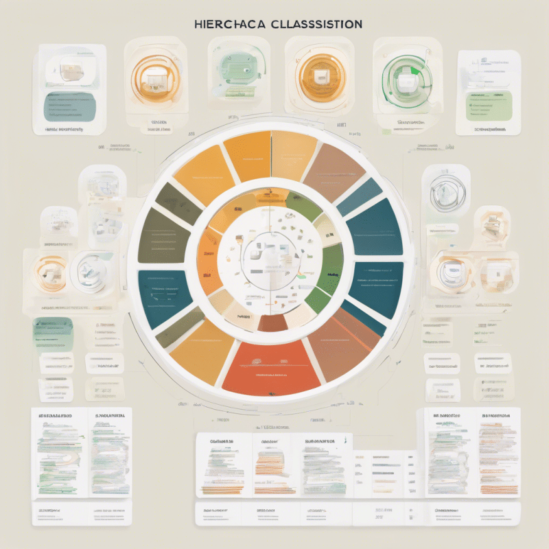 Clasificación jerárquica: Ordenando información compleja en niveles